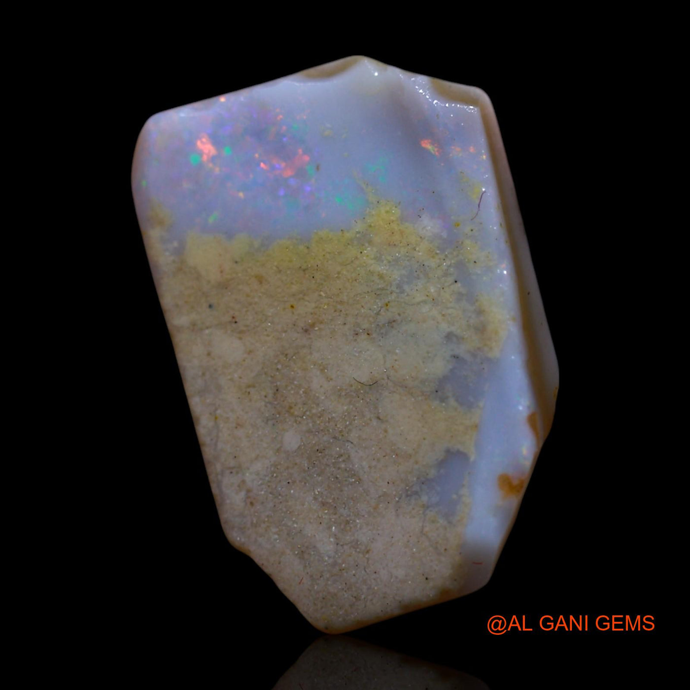 3.00 Cts Unheated Australian Fire Opal Loose Gemstone Fancy Rough Natural 18x12x2 mm RG-405