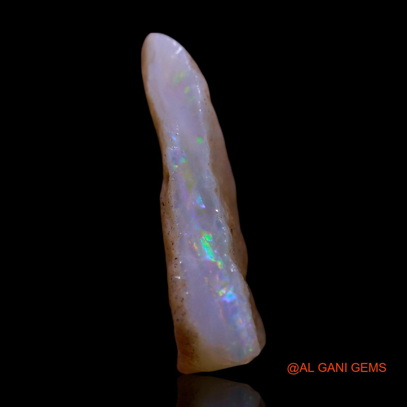 4.00 Cts Natural Australian Fire Opal Loose Gemstone Fancy Rough 17x13x4 mm RG-407