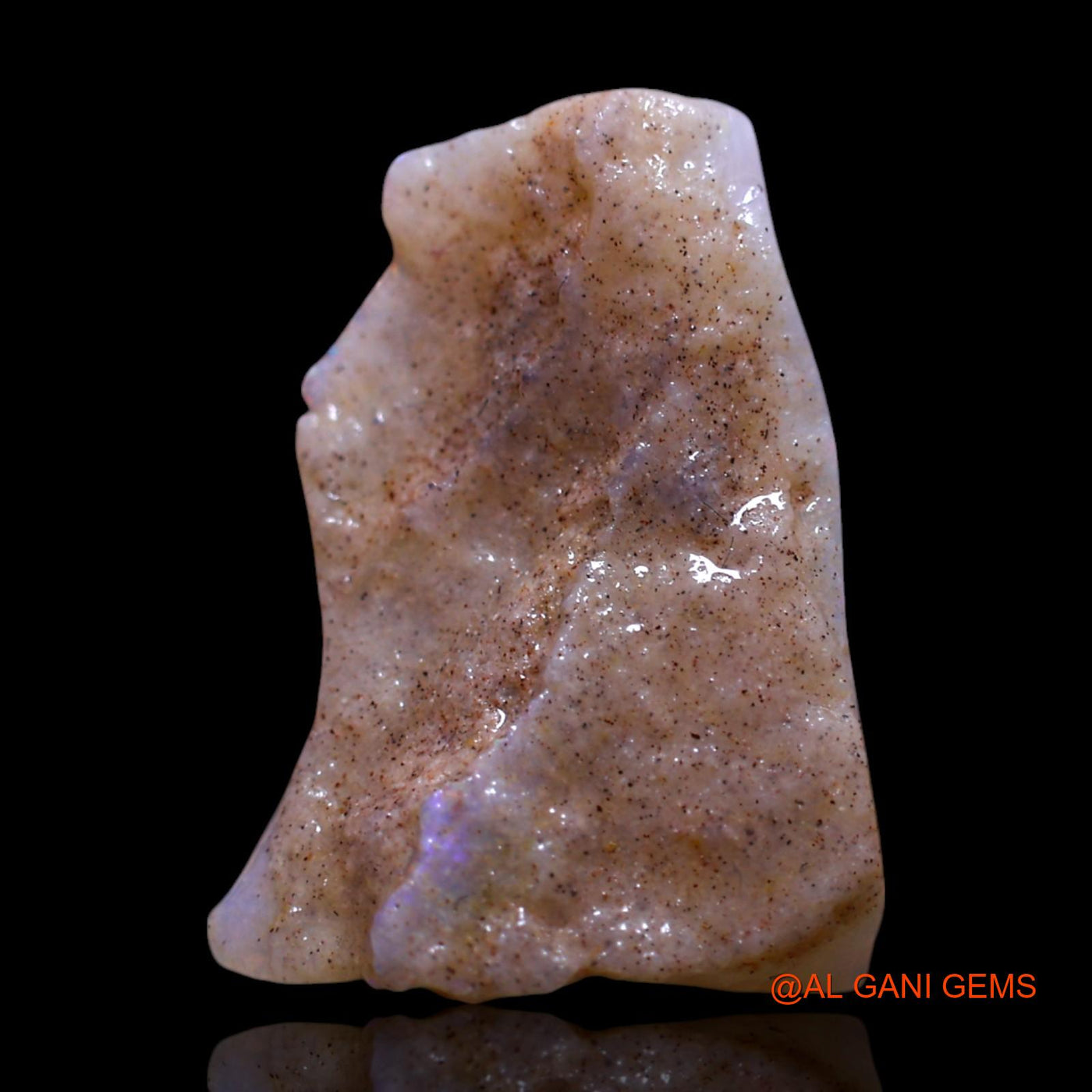 4.00 Cts Natural Australian Fire Opal Loose Gemstone Fancy Rough 17x13x4 mm RG-407