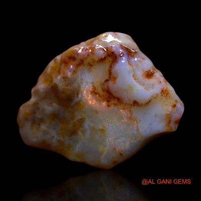 5.00 Cts Natural Australian Fire Opal Loose Gemstone Fancy Rough 18x14x5 mm RG-408