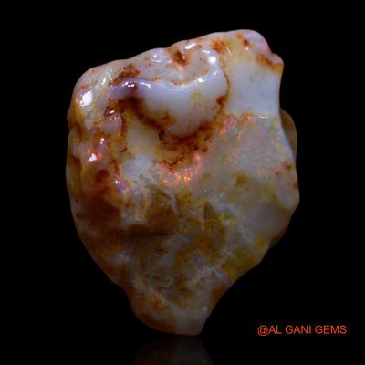 5.00 Cts Natural Australian Fire Opal Loose Gemstone Fancy Rough 18x14x5 mm RG-408