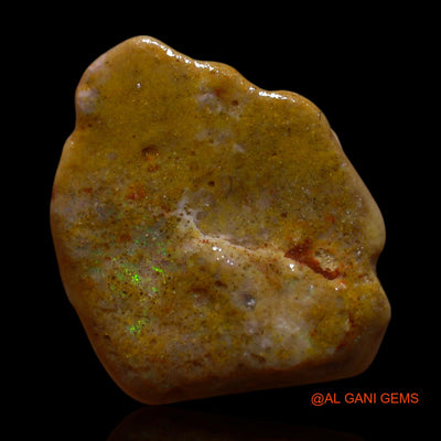 5.00 Cts Natural Australian Fire Opal Loose Gemstone Fancy Rough 18x14x5 mm RG-408