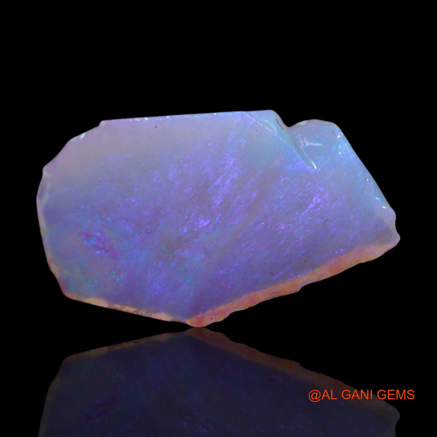 2.00 Cts Natural Australian Fire Opal Loose Gemstone Fancy Rough 19x11x2 mm RG-409