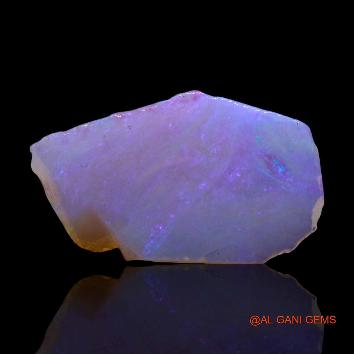 2.00 Cts Natural Australian Fire Opal Loose Gemstone Fancy Rough 19x11x2 mm RG-409