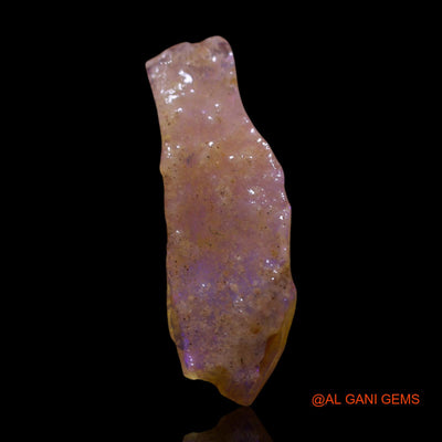 Natural Fire Opal Gemstone 2.00 Cts Loose Fancy Rough From Australia 12x8x3 mm RG-410