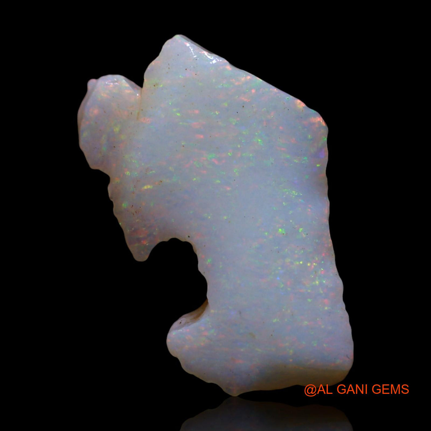 4.00 Cts Natural Australian Fire Opal Fancy Rough Loose Gemstone For Jewelry 18x10x6 mm RG-411