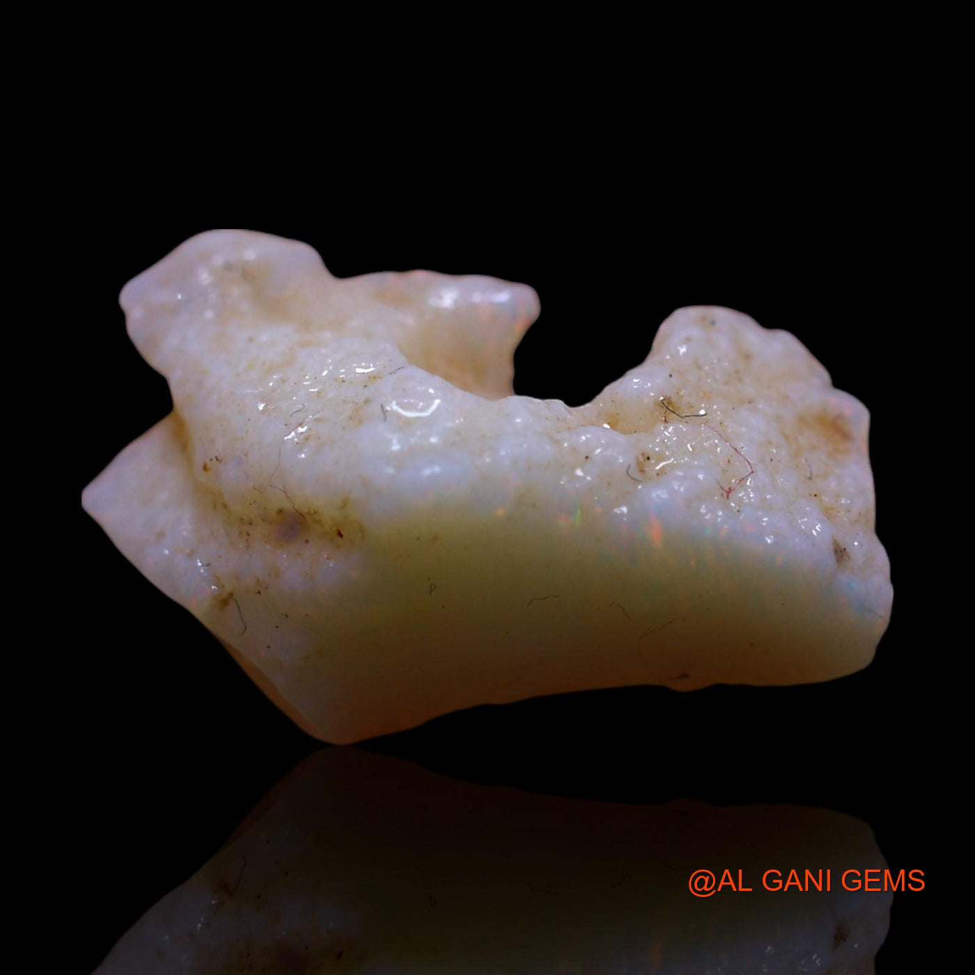 4.00 Cts Natural Australian Fire Opal Fancy Rough Loose Gemstone For Jewelry 18x10x6 mm RG-411