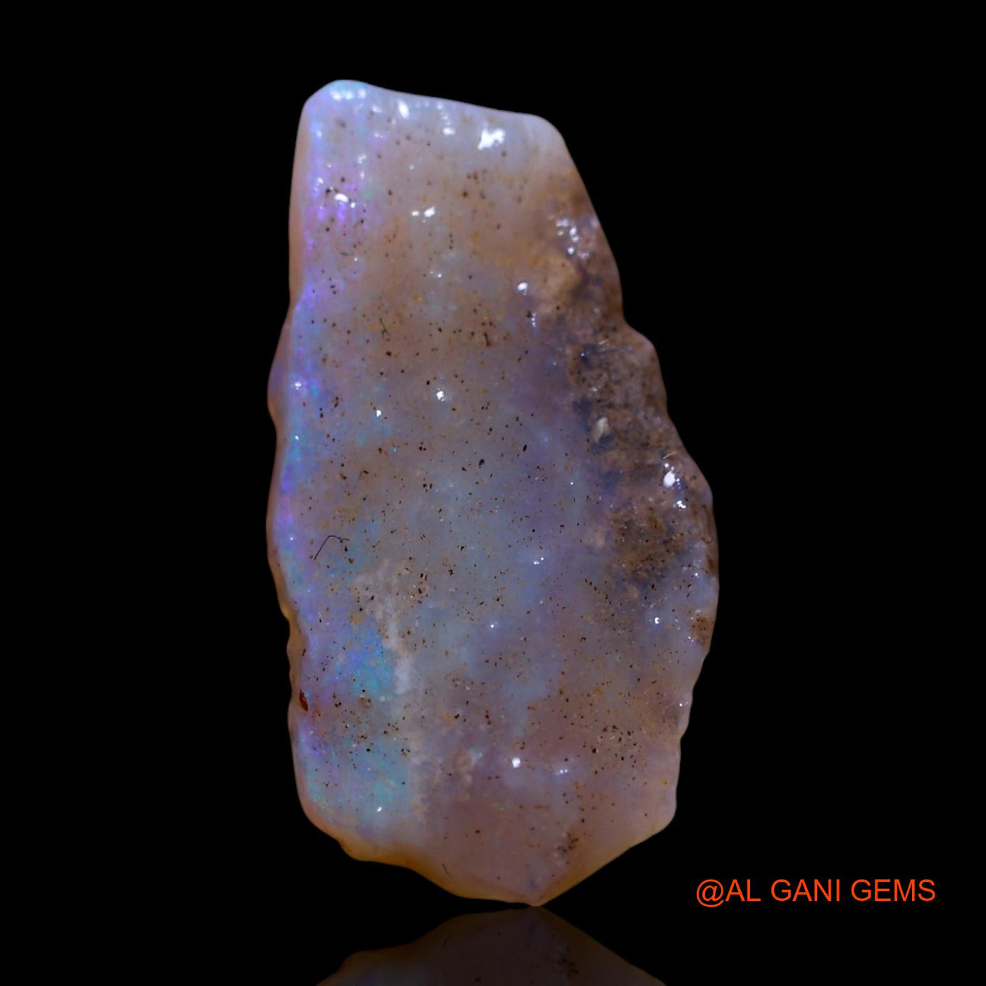 2.00 Cts Natural Australian Fire Opal Fancy Rough Loose Gemstone For Jewelry 18x9x2 mm RG-413