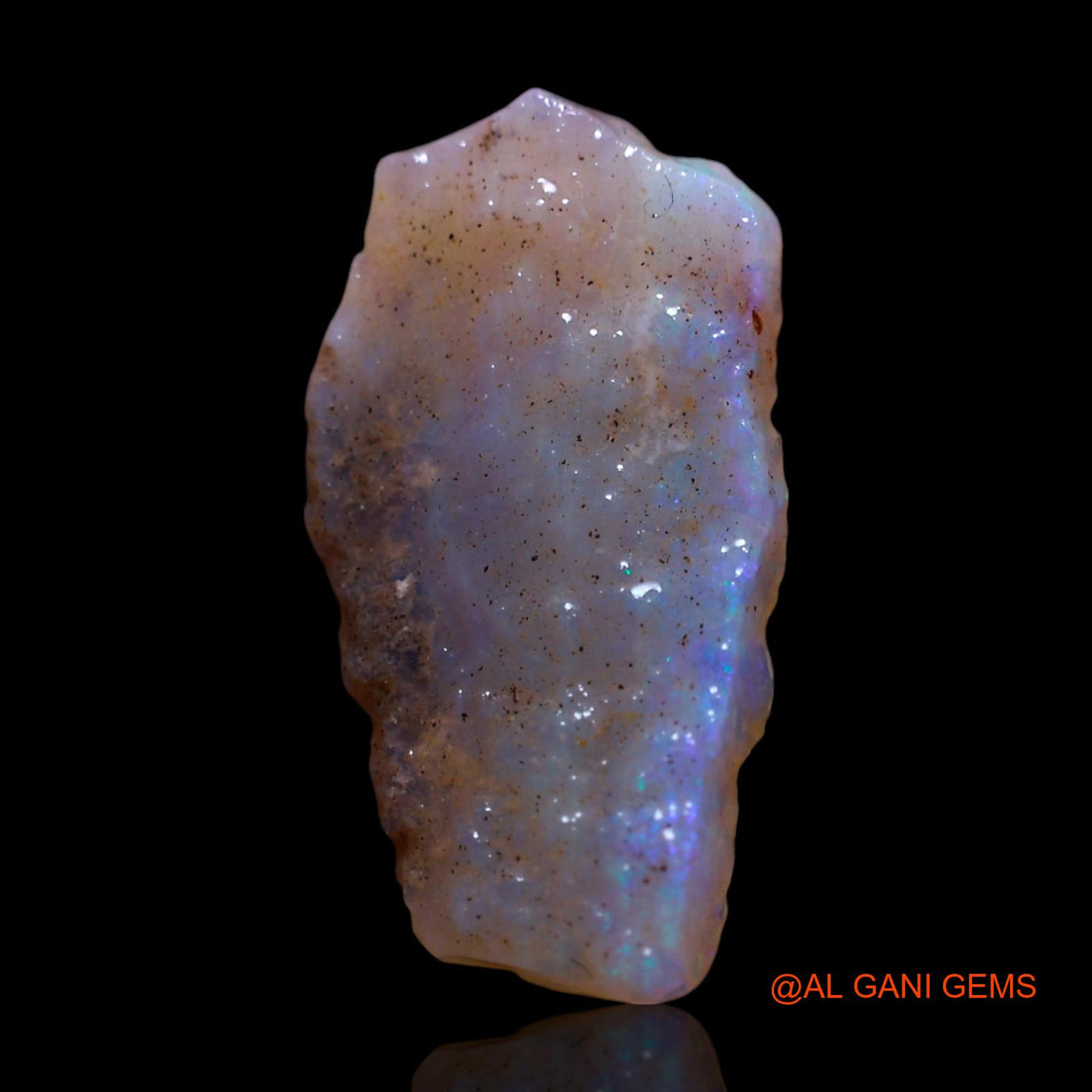 2.00 Cts Natural Australian Fire Opal Fancy Rough Loose Gemstone For Jewelry 18x9x2 mm RG-413