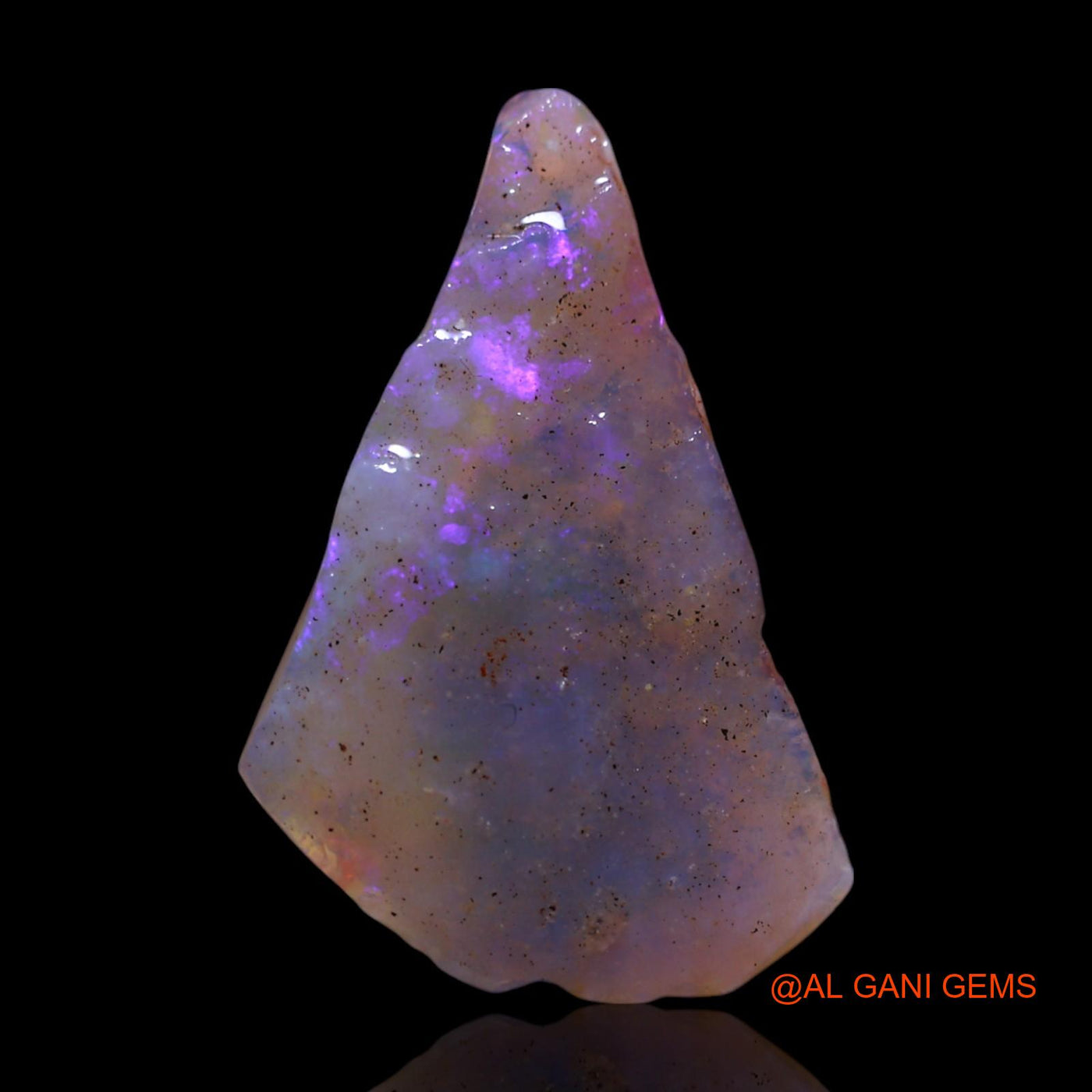 2.00 Cts Natural Australian Fire Opal Loose Gemstone Fancy Rough 18x12x3 mm RG-416