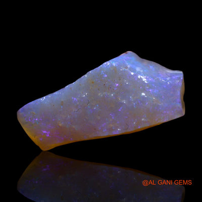 Natural Untreated Fire Opal Loose Gemstone Fancy Rough From Australia 3.00 Cts 18x8x3 mm RG-417