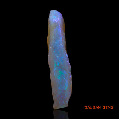 Natural Untreated Fire Opal Loose Gemstone Fancy Rough From Australia 3.00 Cts 18x8x3 mm RG-417