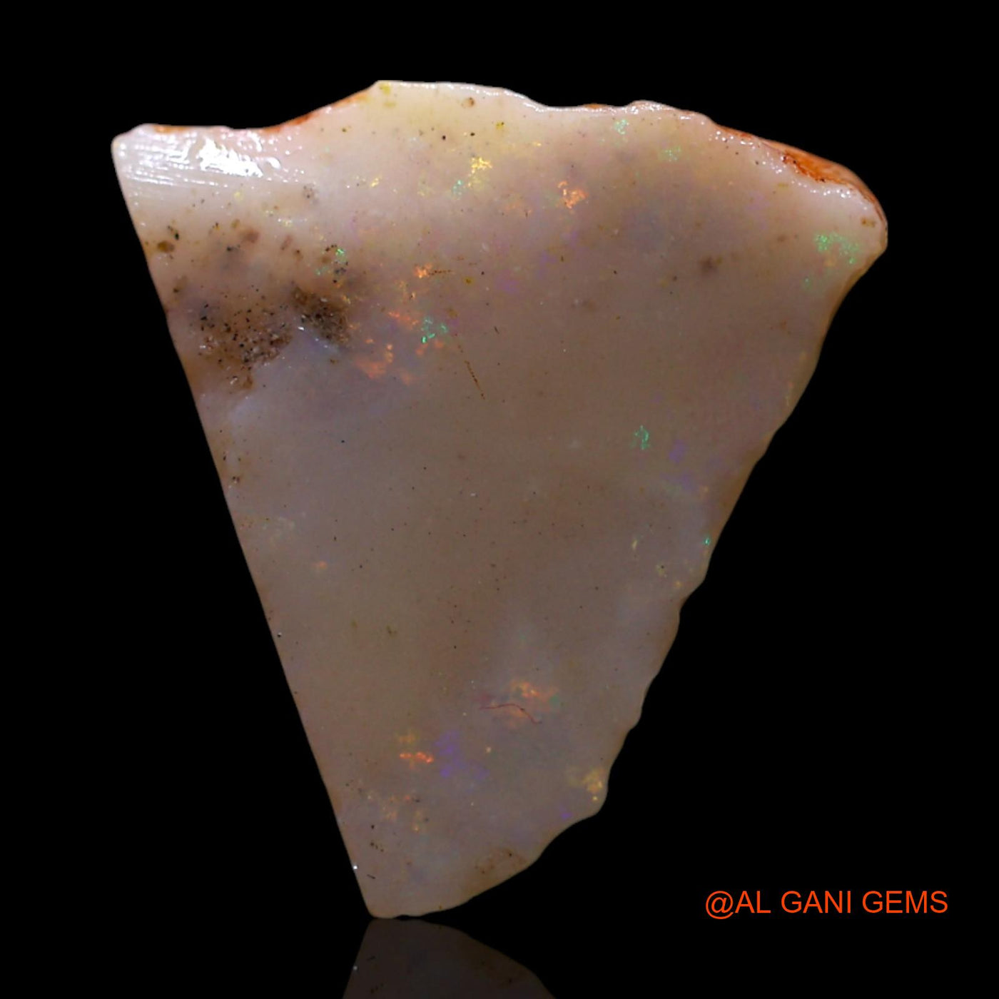 4.00 Cts Unheated Australian Fire Opal Loose Gemstone Fancy Rough Natural 14x12x5 mm RG-421