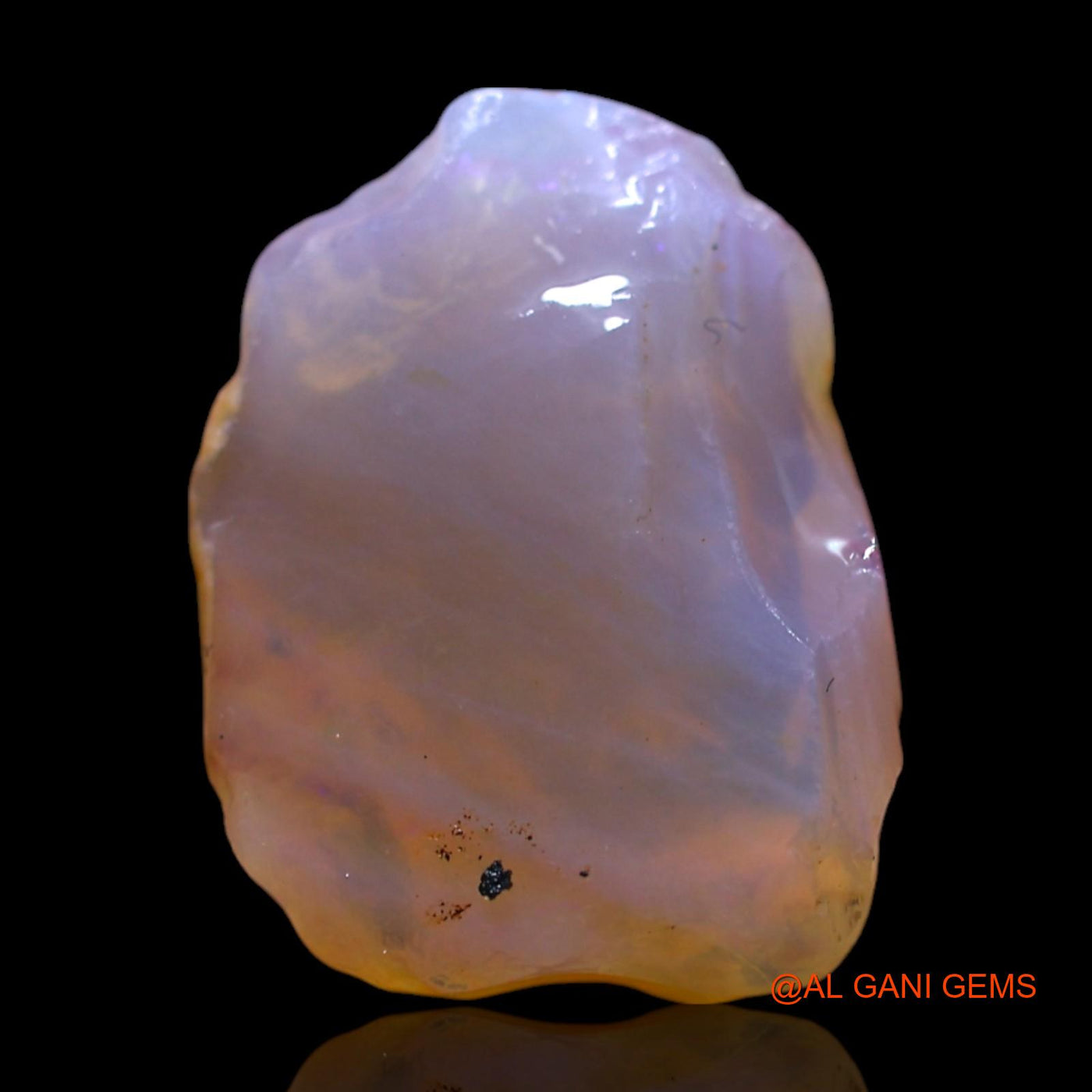 5.00 Cts Natural Australian Fire Opal Loose Gemstone Fancy Rough 15x11x5 mm RG-422