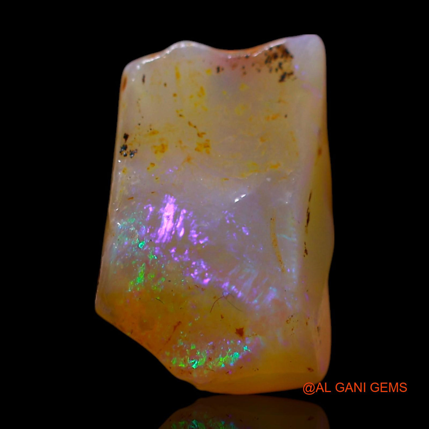 6.00 Cts Unheated Australian Fire Opal Loose Gemstone Fancy Rough Natural 13x9x6 mm RG-423