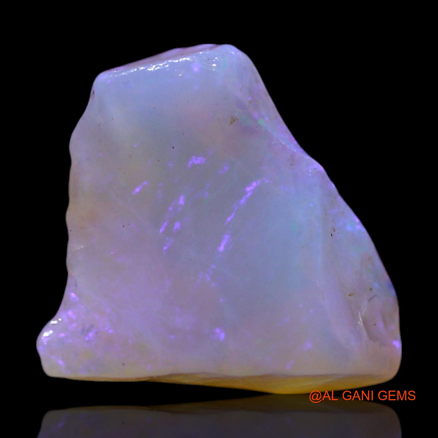 Natural Untreated Fire Opal Loose Gemstone Fancy Rough From Australia 4.00 Cts 13x12x8 mm RG-425