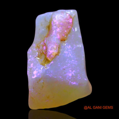 Natural Untreated Fire Opal Loose Gemstone Fancy Rough From Australia 4.00 Cts 13x12x8 mm RG-425