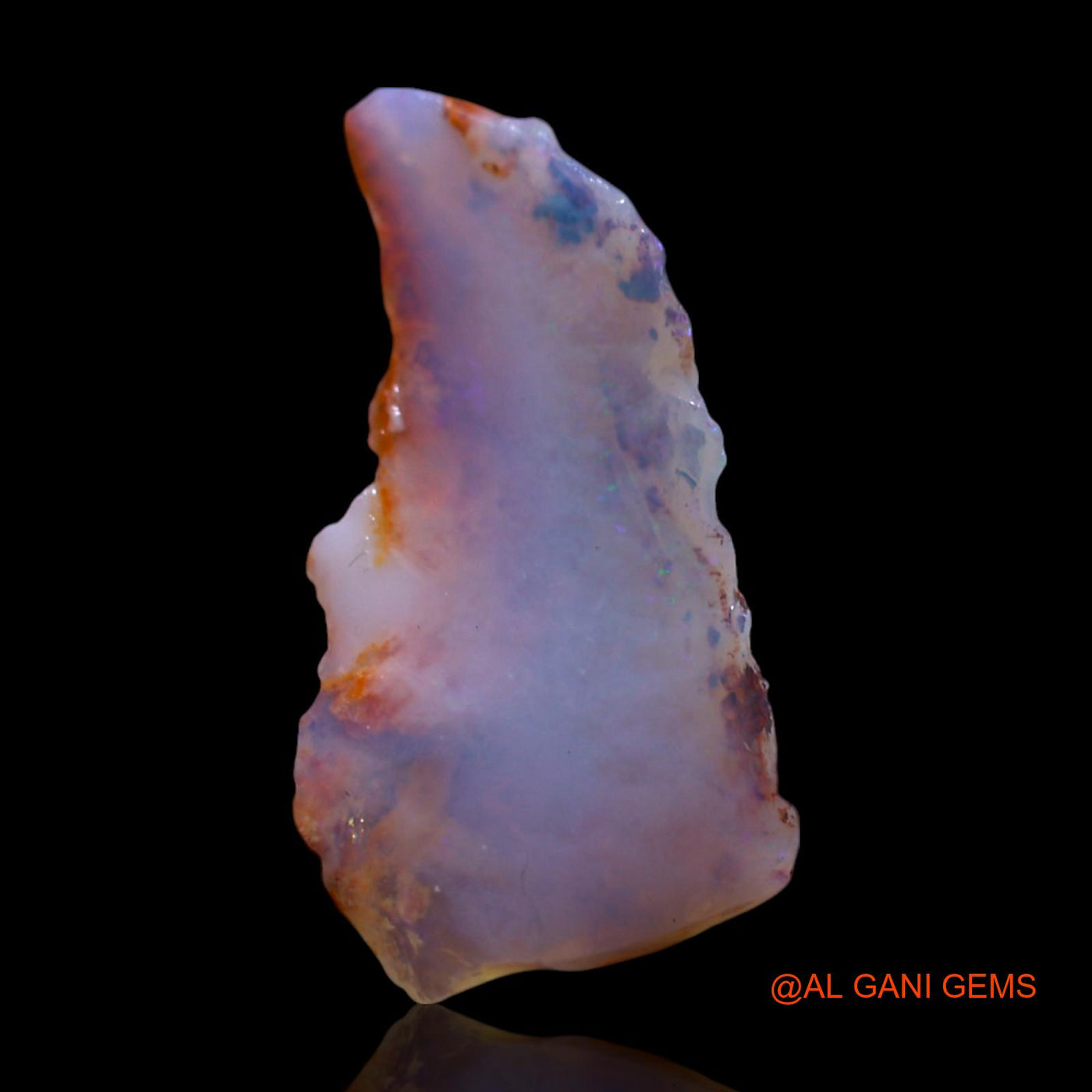 2.00 Cts Natural Australian Fire Opal Loose Gemstone Fancy Rough 17x9x3 mm RG-434