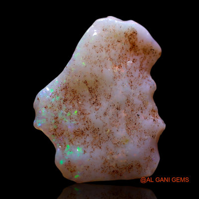 2.00 Cts Natural Australian Fire Opal Loose Gemstone Fancy Rough 13x11x3 mm RG-444
