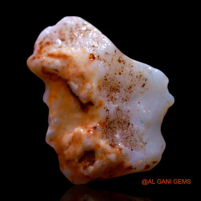 2.00 Cts Natural Australian Fire Opal Loose Gemstone Fancy Rough 13x11x3 mm RG-444