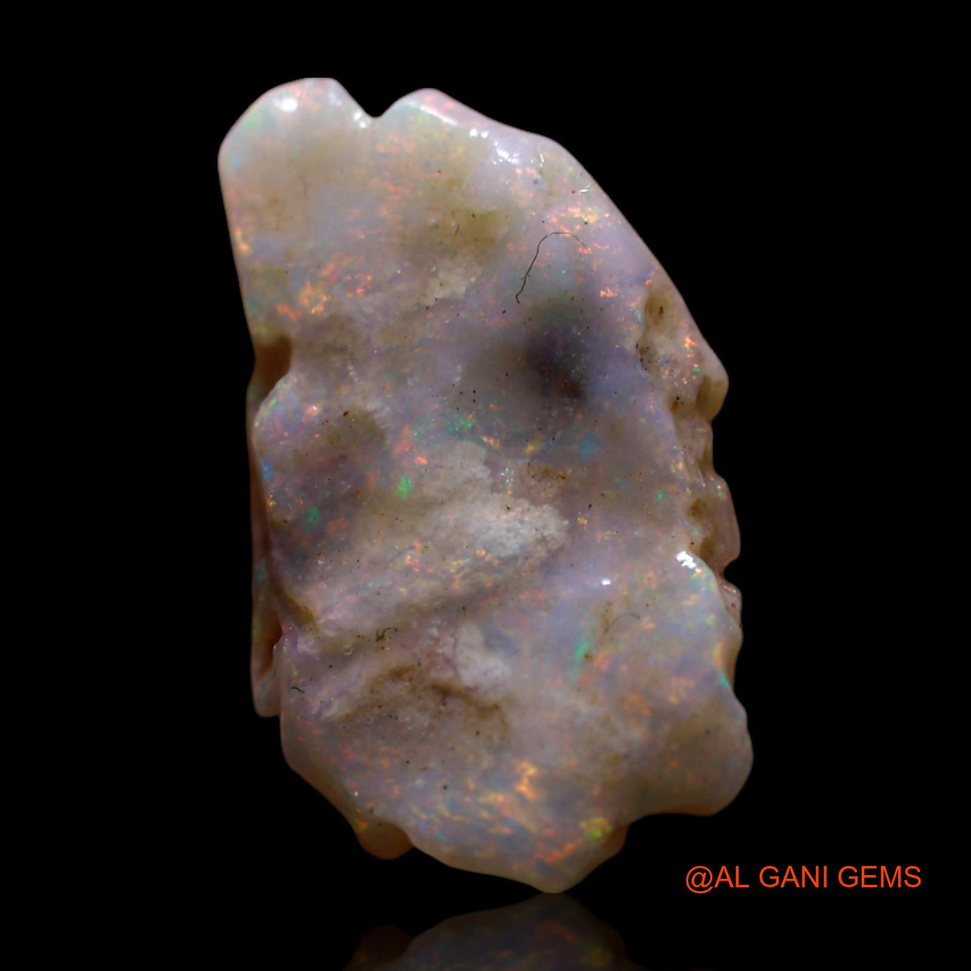 2.00 Cts Natural Australian Fire Opal Fancy Rough Loose Gemstone For Jewelry 15x9x4 mm RG-445