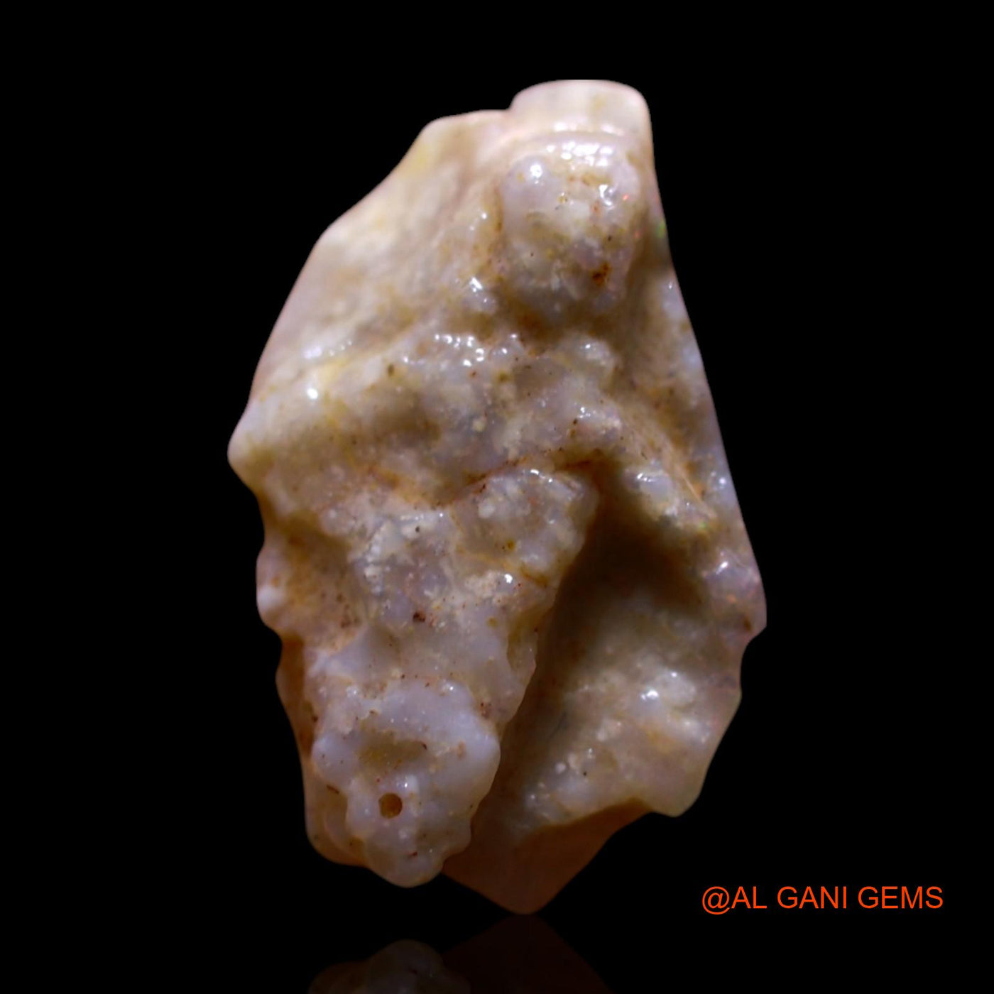 2.00 Cts Natural Australian Fire Opal Fancy Rough Loose Gemstone For Jewelry 15x9x4 mm RG-445