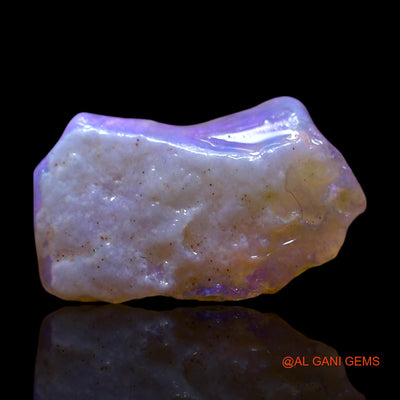 Natural Untreated Fire Opal Loose Gemstone Fancy Rough From Australia 4.00 Cts 15x9x5 mm RG-446