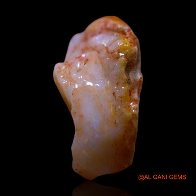 3.00 Cts Natural Australian Fire Opal Fancy Rough Loose Gemstone For Jewelry 16x9x7 mm RG-448