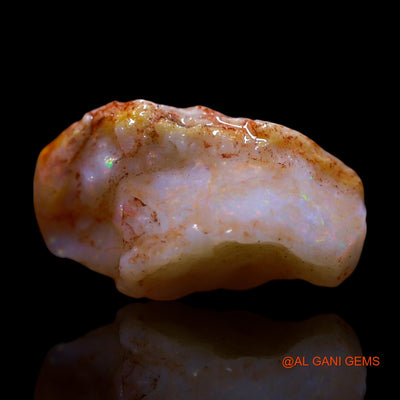 3.00 Cts Natural Australian Fire Opal Fancy Rough Loose Gemstone For Jewelry 16x9x7 mm RG-448