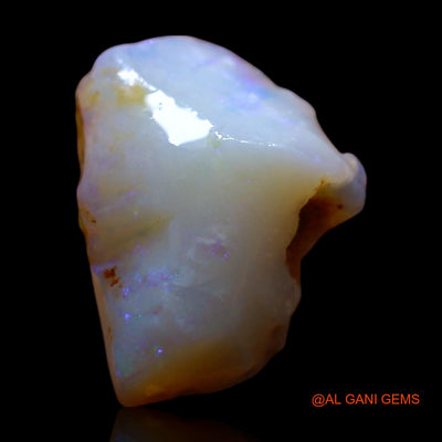 Natural Fire Opal Gemstone 3.00 Cts Loose Fancy Rough From Australia 13x10x5 mm RG-449
