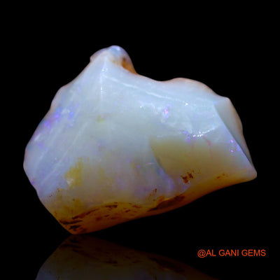 Natural Fire Opal Gemstone 3.00 Cts Loose Fancy Rough From Australia 13x10x5 mm RG-449