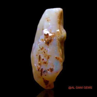 Natural Fire Opal Gemstone 3.00 Cts Loose Fancy Rough From Australia 13x10x5 mm RG-449