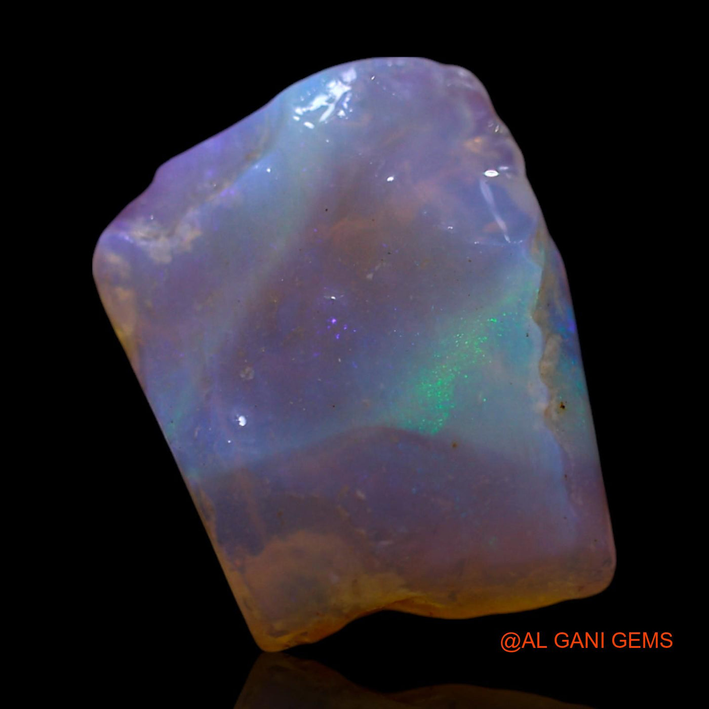 3.00 Cts Unheated Australian Fire Opal Loose Gemstone Fancy Rough Natural 13x10x3 mm RG-451