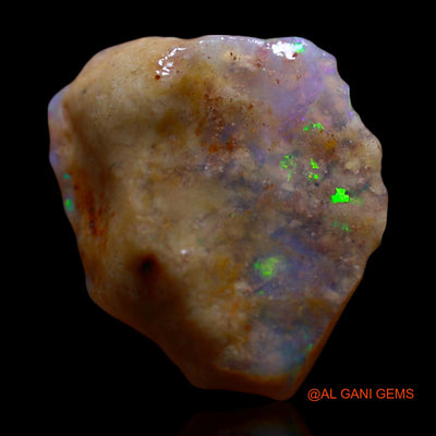 3.00 Cts Unheated Australian Fire Opal Loose Gemstone Fancy Rough Natural 13x11x4 mm RG-453