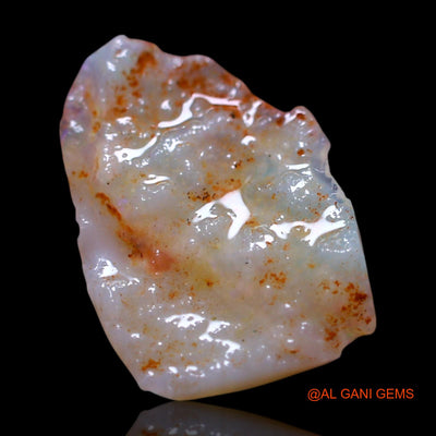 1.00 Cts Unheated Australian Fire Opal Loose Gemstone Fancy Rough Natural 14x10x3 mm RG-454