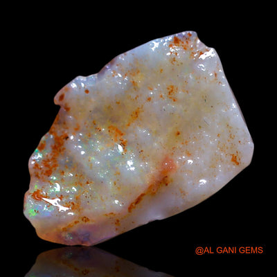 1.00 Cts Unheated Australian Fire Opal Loose Gemstone Fancy Rough Natural 14x10x3 mm RG-454