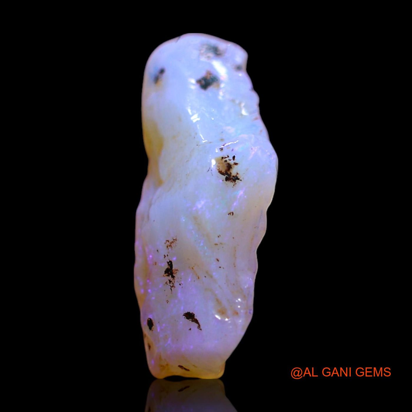 2.00 Cts Natural Australian Fire Opal Loose Gemstone Fancy Rough 14x7x4 mm RG-458