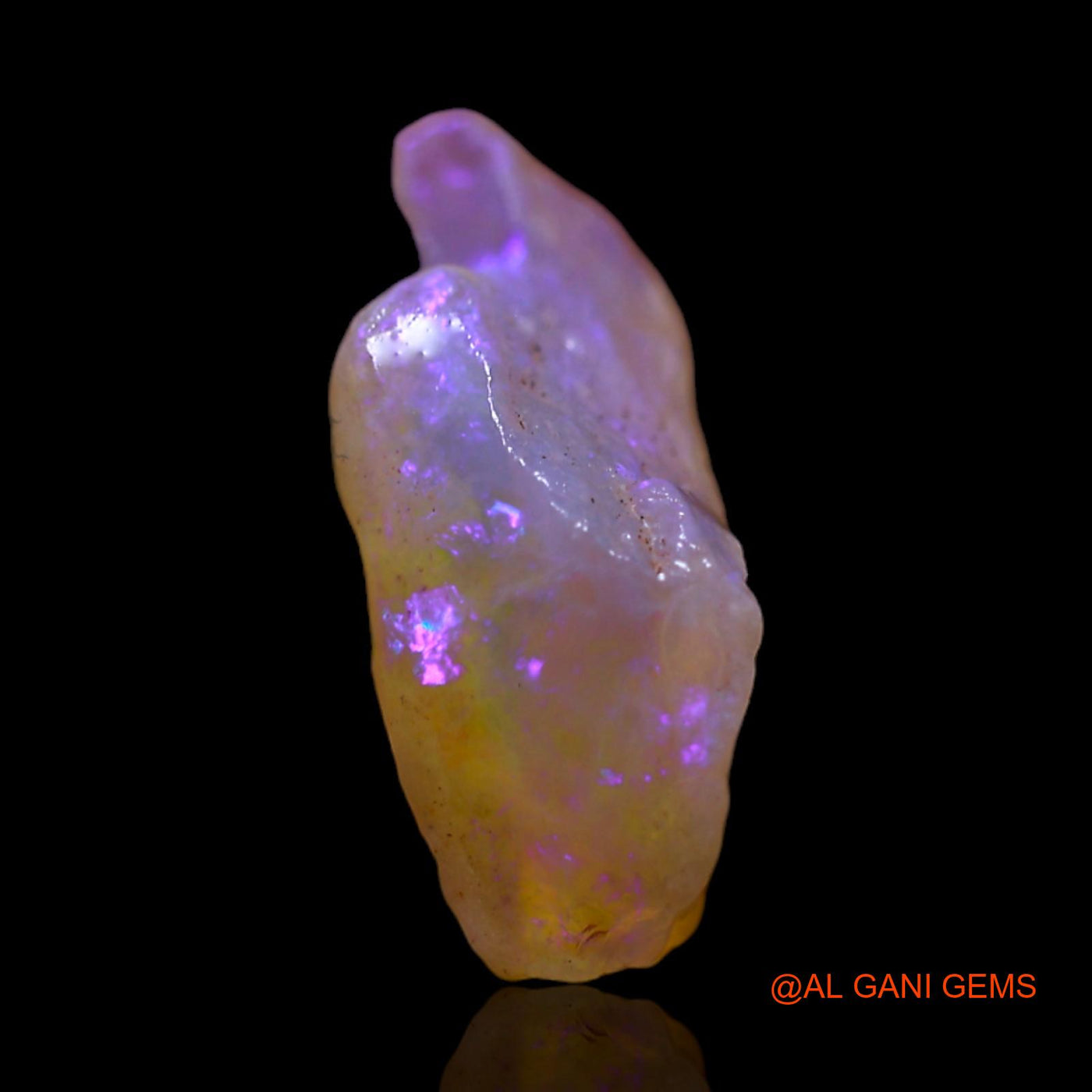 3.00 Cts Natural Australian Fire Opal Loose Gemstone Fancy Rough 15x8x6 mm RG-465