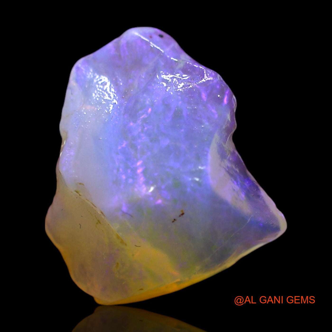 2.00 Cts Natural Australian Fire Opal Fancy Rough Loose Gemstone For Jewelry 12x10x5 mm RG-466