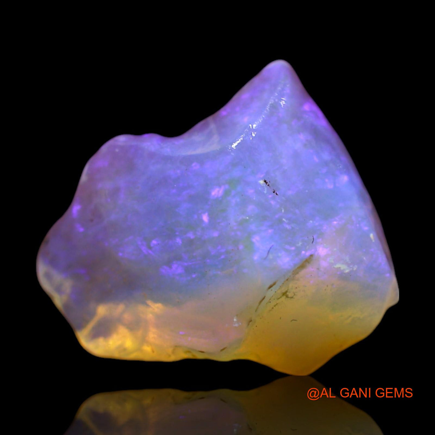2.00 Cts Natural Australian Fire Opal Fancy Rough Loose Gemstone For Jewelry 12x10x5 mm RG-466