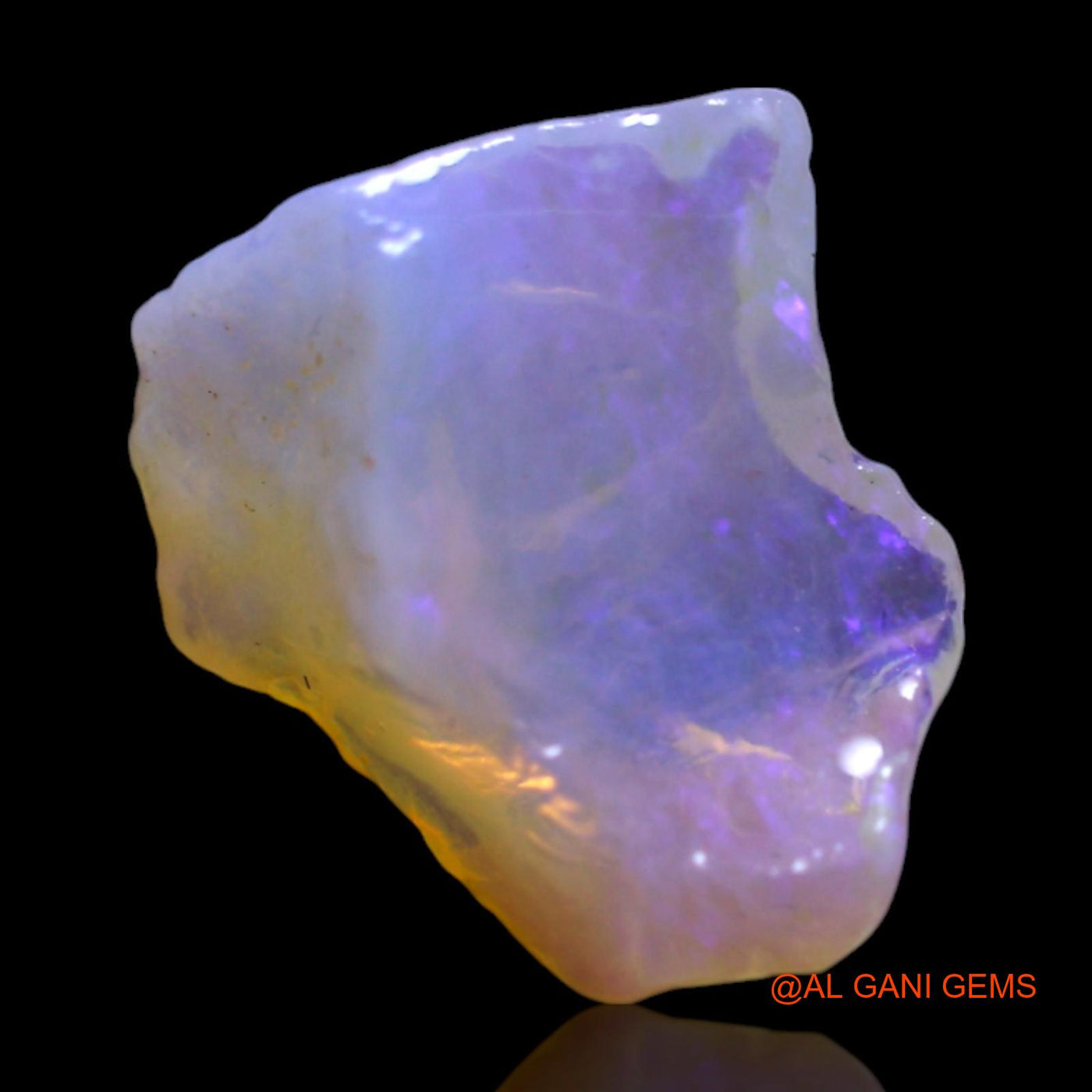 2.00 Cts Natural Australian Fire Opal Fancy Rough Loose Gemstone For Jewelry 12x10x5 mm RG-466