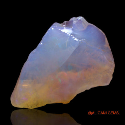 Natural Fire Opal Gemstone 3.00 Cts Loose Fancy Rough From Australia 14x10x5 mm RG-467
