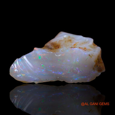 3.00 Cts Unheated Australian Fire Opal Loose Gemstone Fancy Rough Natural 15x11x4 mm RG-46