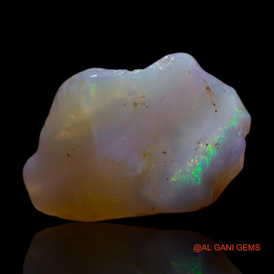 Natural Fire Opal Gemstone 4.00 Cts Loose Fancy Rough From Australia 14x9x6 mm RG-470