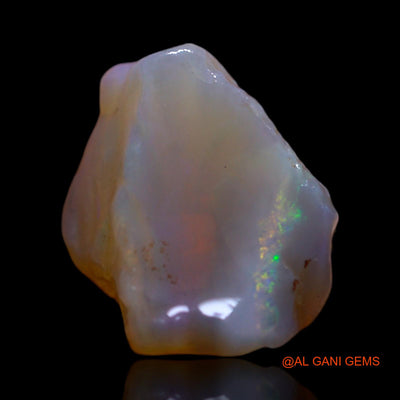 Natural Fire Opal Gemstone 4.00 Cts Loose Fancy Rough From Australia 14x9x6 mm RG-470