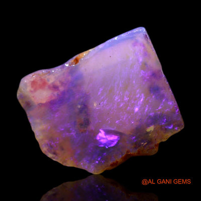 Natural Fire Opal Gemstone 2.00 Cts Loose Fancy Rough From Australia 11x9x3 mm RG-472