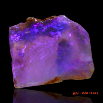 Natural Fire Opal Gemstone 2.00 Cts Loose Fancy Rough From Australia 11x9x3 mm RG-472