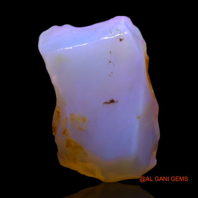 Natural Fire Opal Gemstone 3.00 Cts Loose Fancy Rough From Australia 13x8x3 mm RG-473