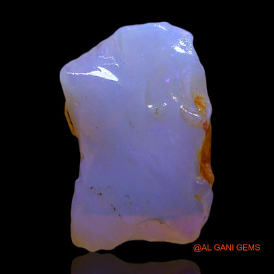 Natural Fire Opal Gemstone 3.00 Cts Loose Fancy Rough From Australia 13x8x3 mm RG-473