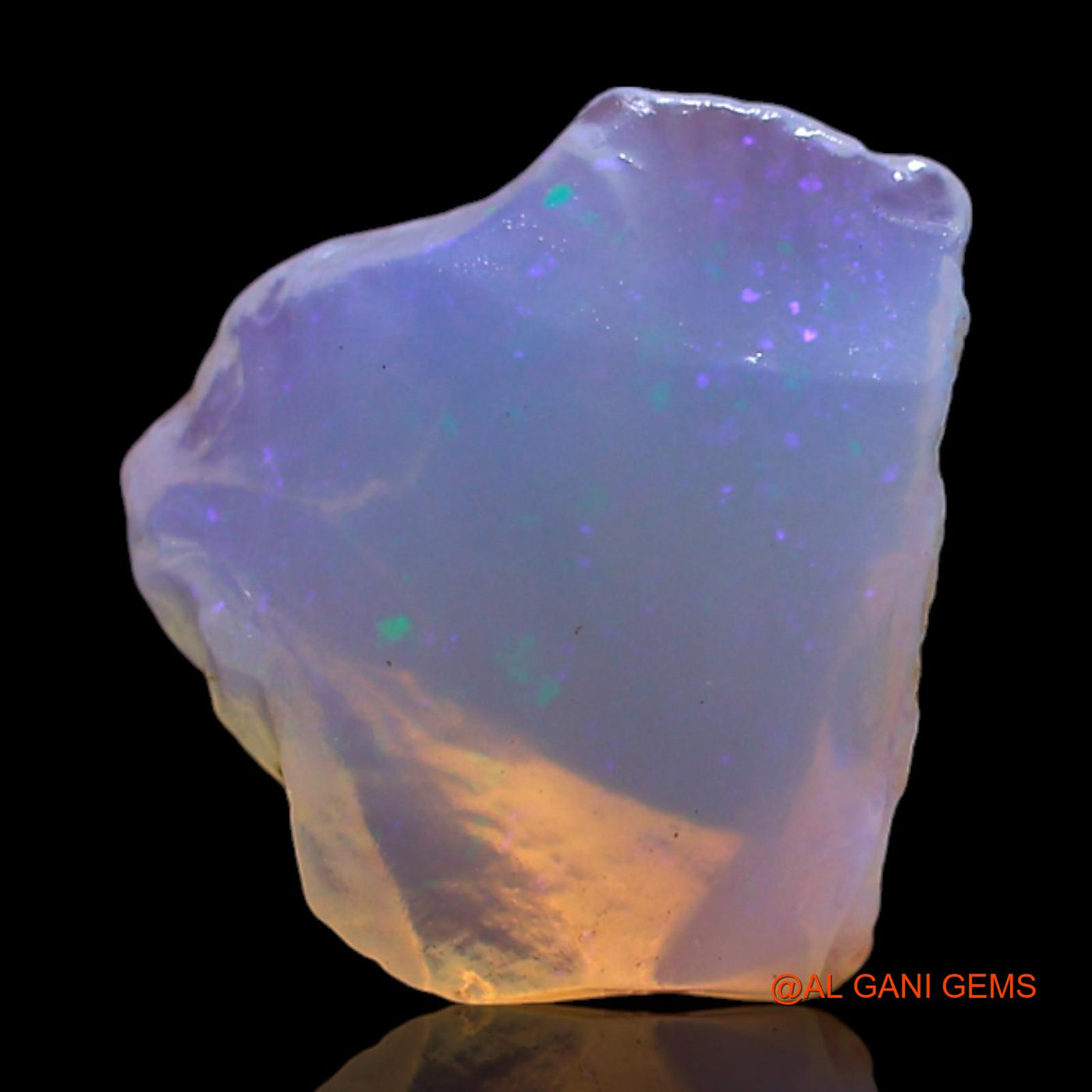 3.00 Cts Natural Australian Fire Opal Loose Gemstone Fancy Rough 12x11x4 mm RG-478